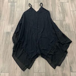 Tommy Bahama black scarf dress